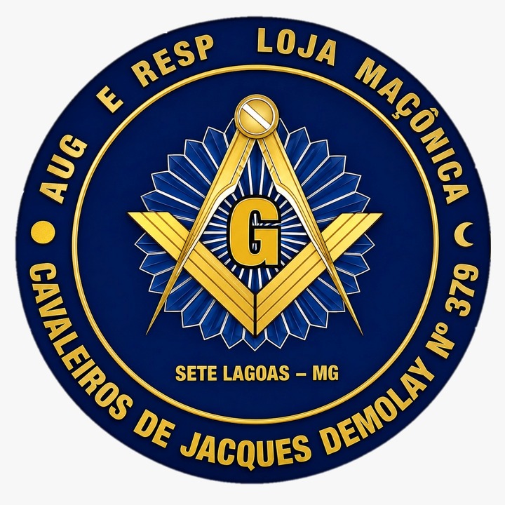 Símbolo da ARLS Cavaleiros de Jacques DeMolay nº 379
